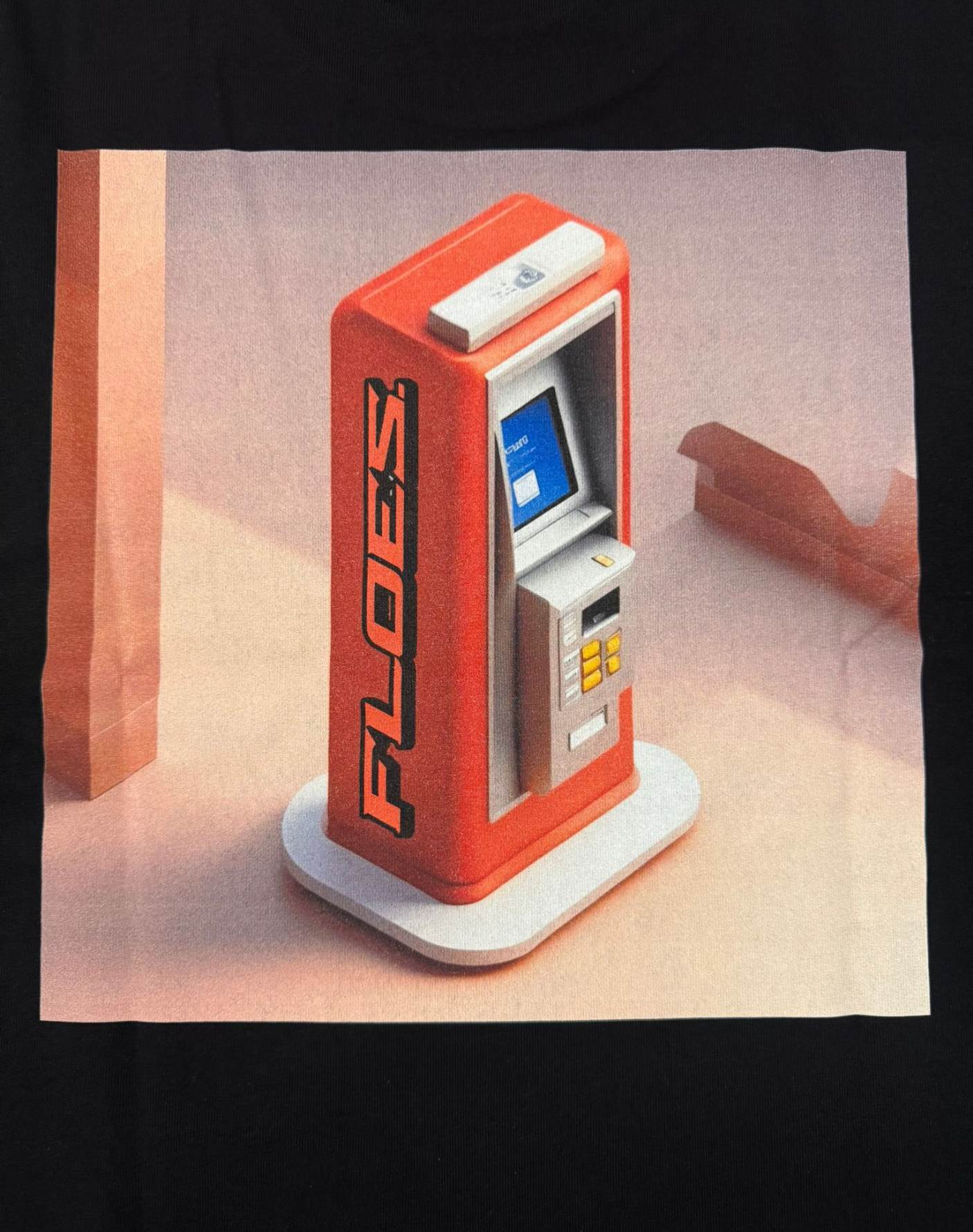 FLOES ATM RED T-SHIRT