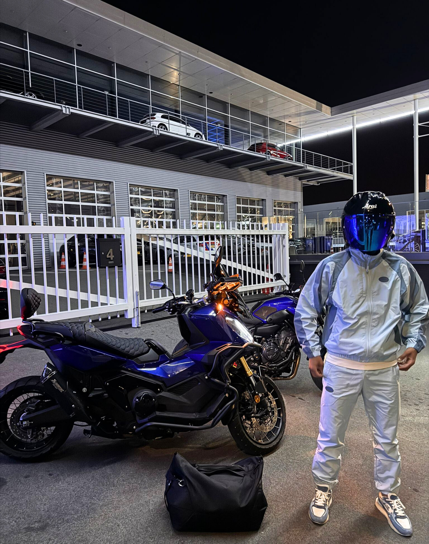 FLOES BLUE TRACKSUIT