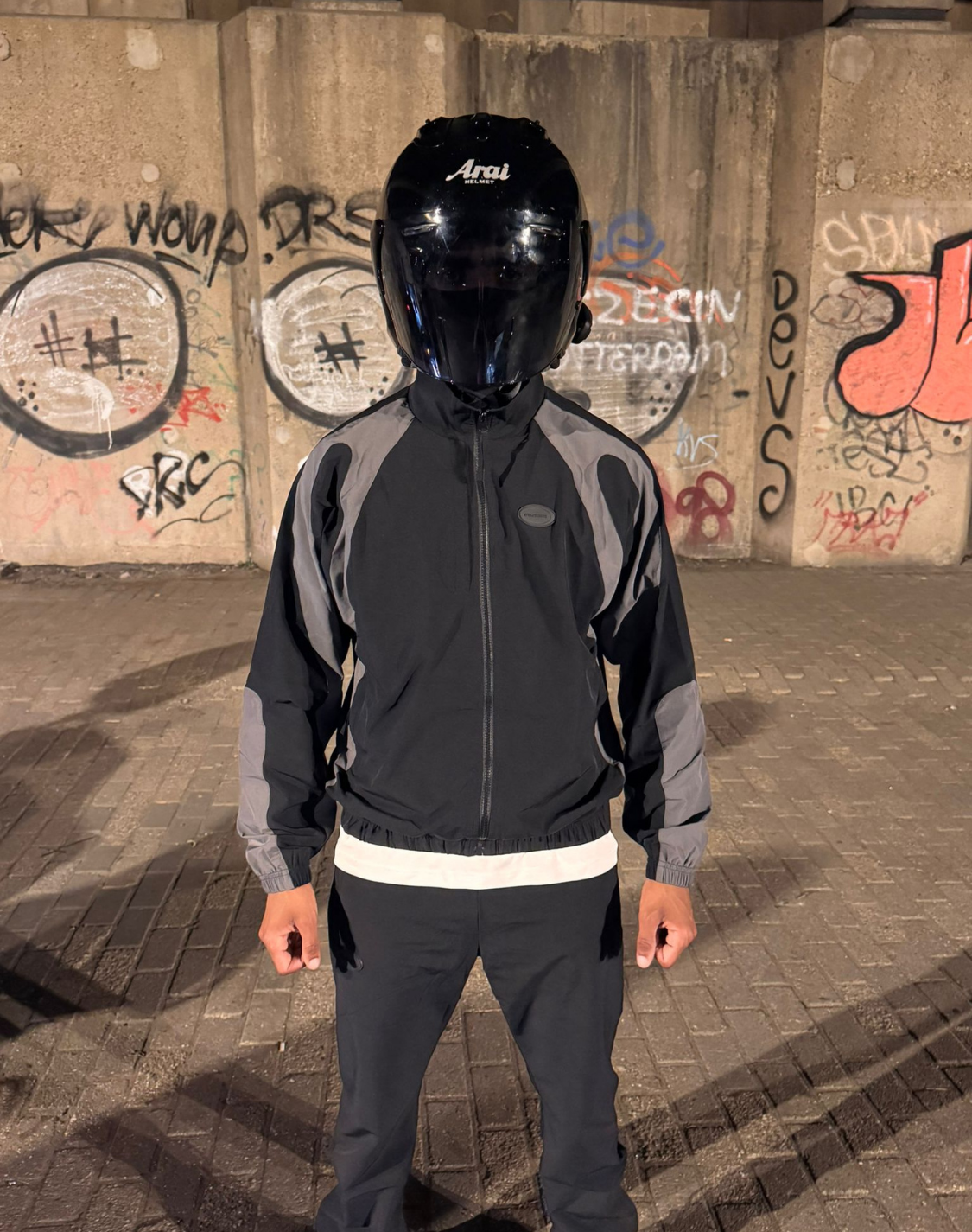 FLOES BLACK TRACKSUIT