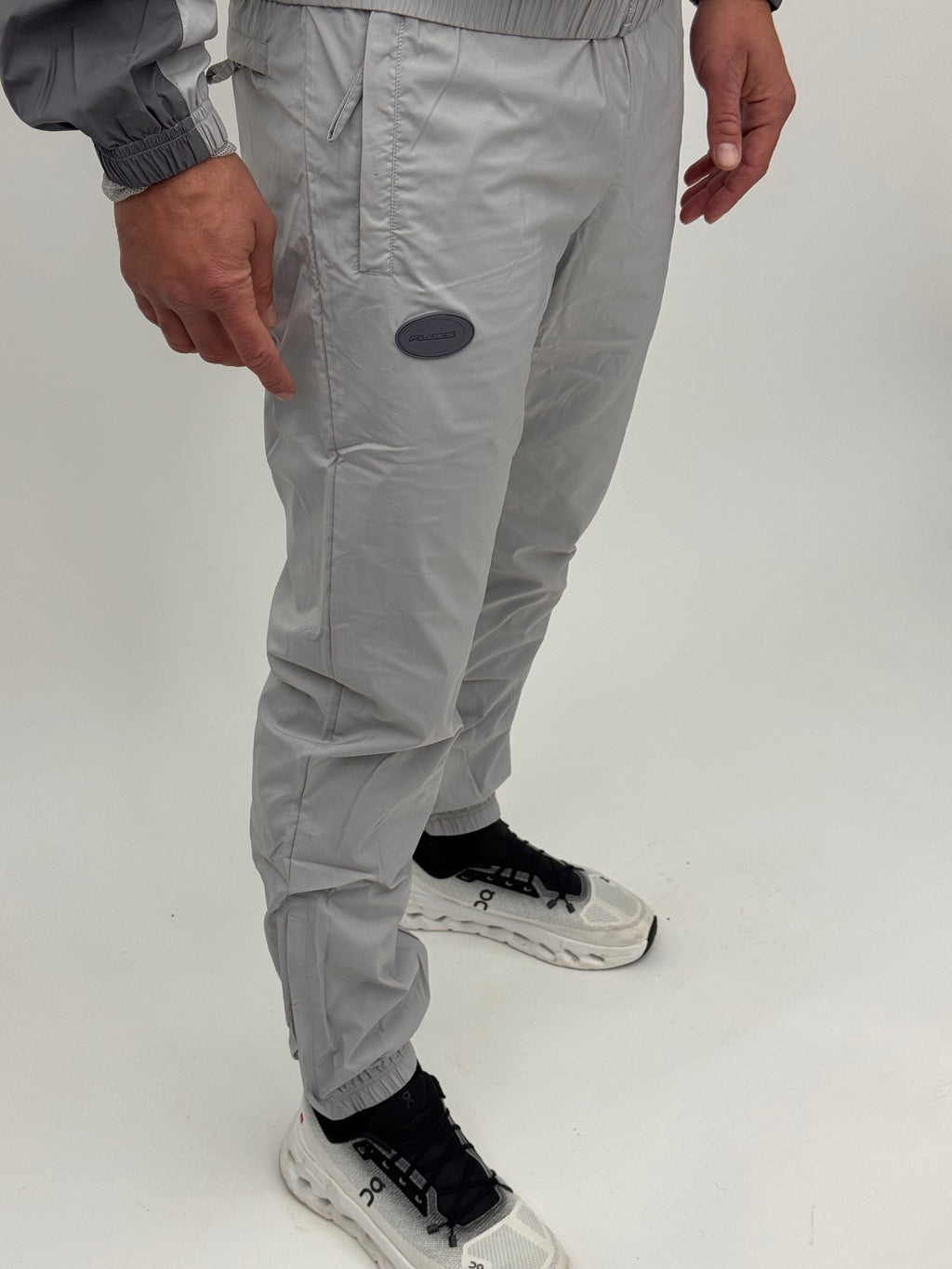 BASIC GREY TRACKSUIT JOGGERS